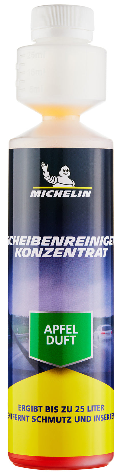 MICHELIN Scheibenreiniger Konzentrat ORANGE / APFEL Duft Mischverhältnis 1:100 - 250ml