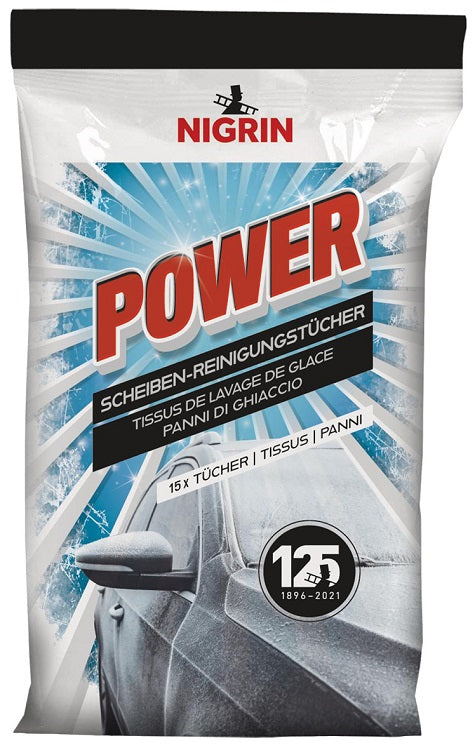 NIGRIN POWER Scheiben-Reinigungstücher 20 Stk.