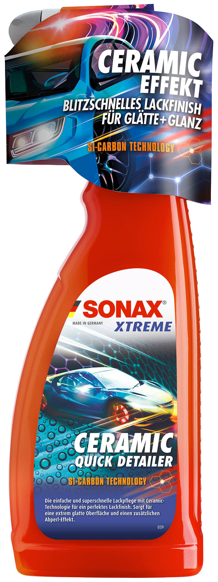 Sonax XTREME Ceramic QuickDetailer 750ml PET-Sprühflasche