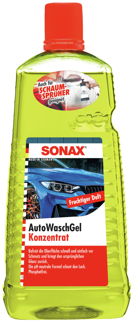 Sonax AutoWaschGel Konzentrat hochviskoses Shampoo 2l PET-Flasche