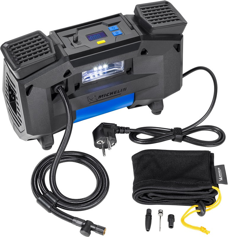 MICHELIN 230V Hochleistungs-Kompressor Digital mit 220V Anschluss