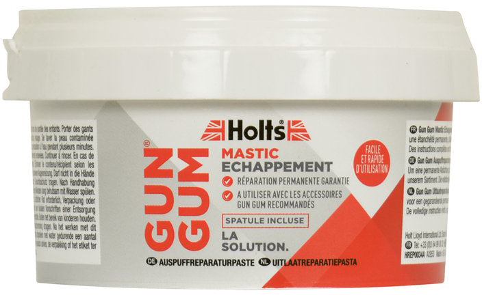 Holts Gun Gum Auspuff reperatur Paste in 200g Dose inkl.Spatel zum Auftragen