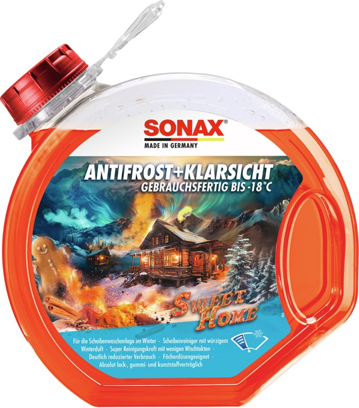 Sonax AntiFrost + KlarSicht gebrauchsfertig bis -18°C Sweet Home in 3L PET-Flasche