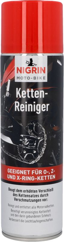 Nigrin MOTO-Bike Kettenreiniger 500ml (geeignet für O-, Z- & X-Ring-Ketten)