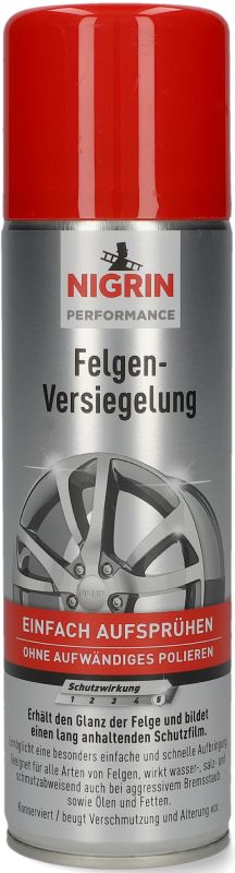 Nigrin Performance Felgen-Versiegelung Aerosol 300ml ohne aufwendiges Polieren
