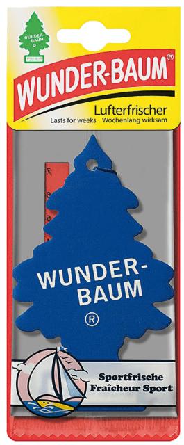 Wunder-Baum Sportfrische (Duftbaum/Wunderbaum)-1Stück