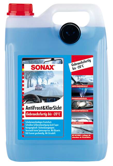 Sonax AntiFrost&KlarSicht Gebrauchsfertig -20° 2 Liter / 5 Liter