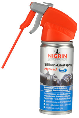 Nigrin Performance Silikon Gleitspray Hybrid 100ml mit Sprühkopf