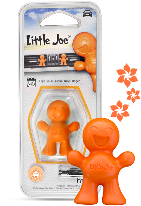 Little Joe Fruit(Orange) Lufterfrischer 45 tage duft ca.4x5x2cm in BK