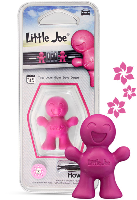 TrendTime - Little Joe Flower(Lila) Lufterfrischer 45 tage duft ca.4x5x2cm  in BK