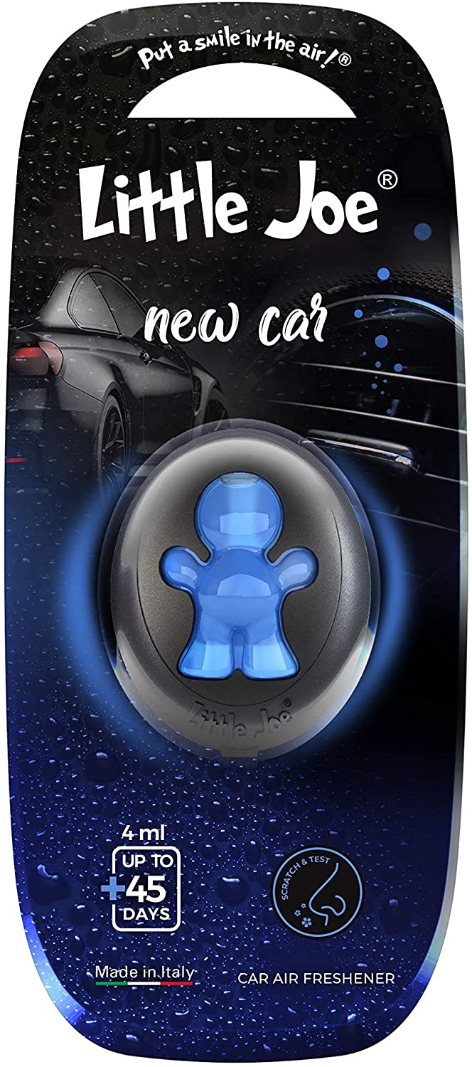 TrendTime - Little Joe Liquid Membrane Lufterfrischer New Car/Blau 45 tage  duft auf BK