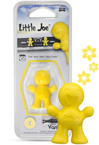 Little Joe Vanilla(Gelb) Lufterfrischer 45 tage duft ca.4x5x2cm in BK