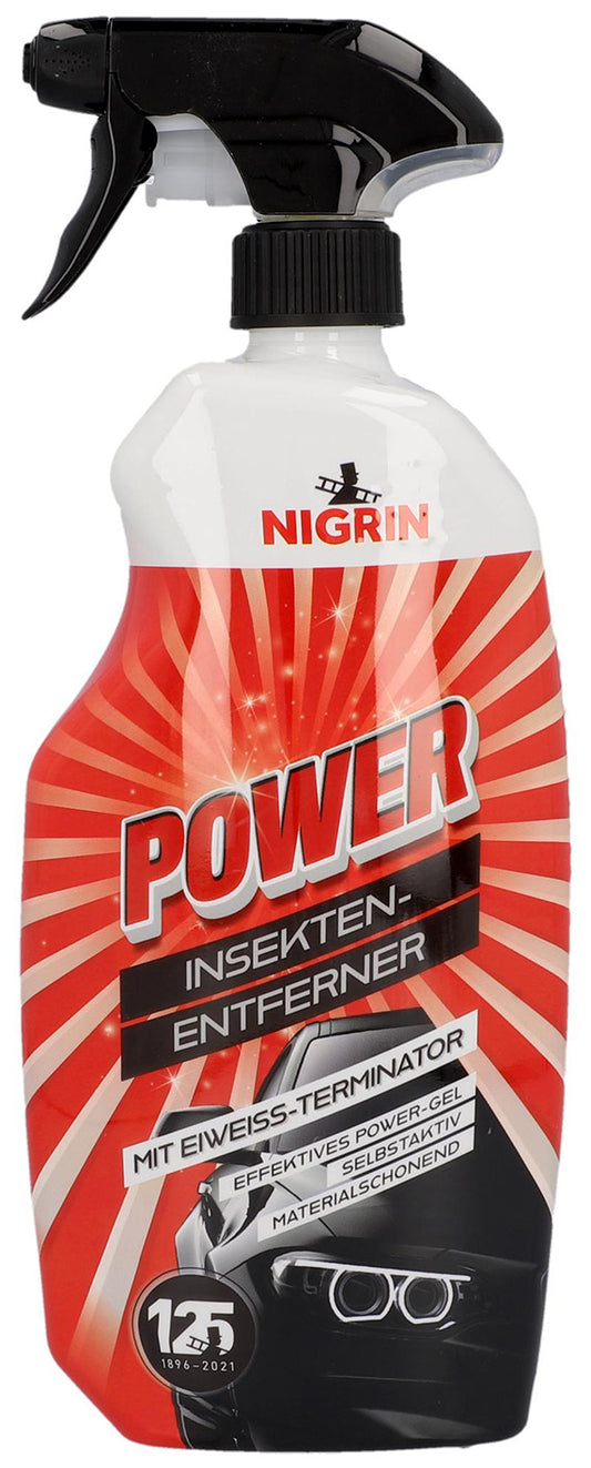 NIGRIN POWER Insekten-Entferner mit Eiweis-Terminator 750ml
