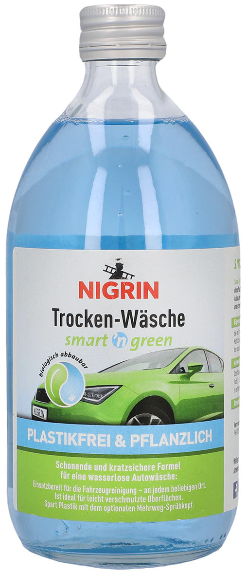 NIGRIN SMART´N GREEN Trocken-Wäsche Plastikfrei & Pflanzlich biologisch abbaubar 500ml