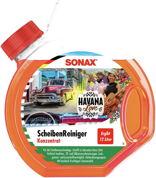 Sonax ScheibenReiniger Konzentrat Havana Love 3L Rundflasche