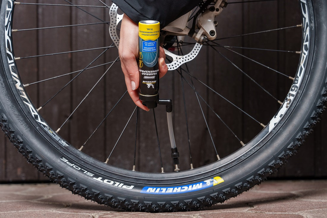 MICHELIN Expert Fahrrad Pannenspray 75ml Exklusive Formel