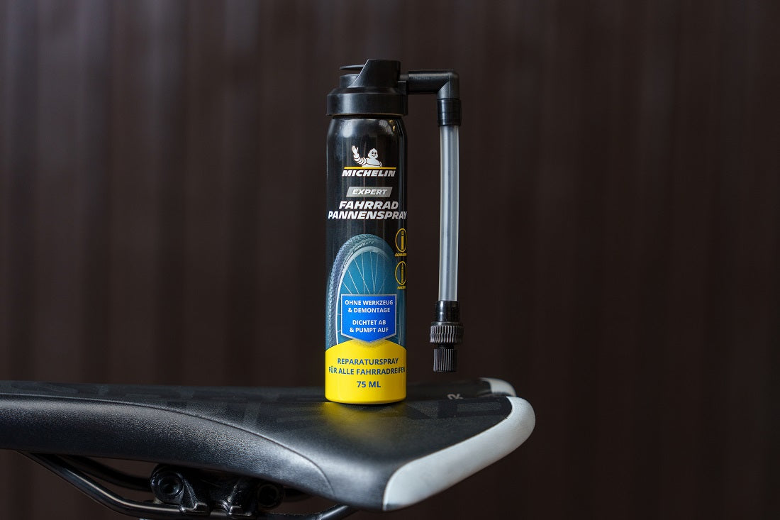 MICHELIN Expert Fahrrad Pannenspray 75ml Exklusive Formel