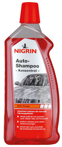 Nigrin Auto Shampoo Super Konzentrat Duft Orange(Mischverhältnis 1:100)1L