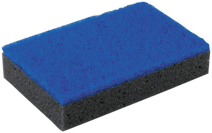NIGRIN Felgen-Schwamm Scheuerseite&Schwammseite Robust und saugstark für alle Stahl und Alufelgen 7,5 x 13 x 2,2 cm
